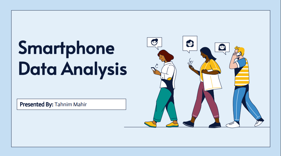 Smartphone Data Analysis Using Python